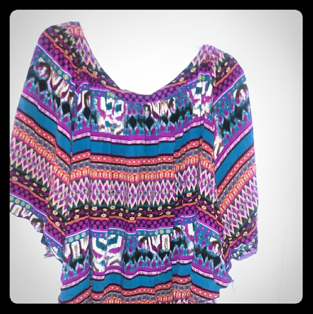 Multi color top